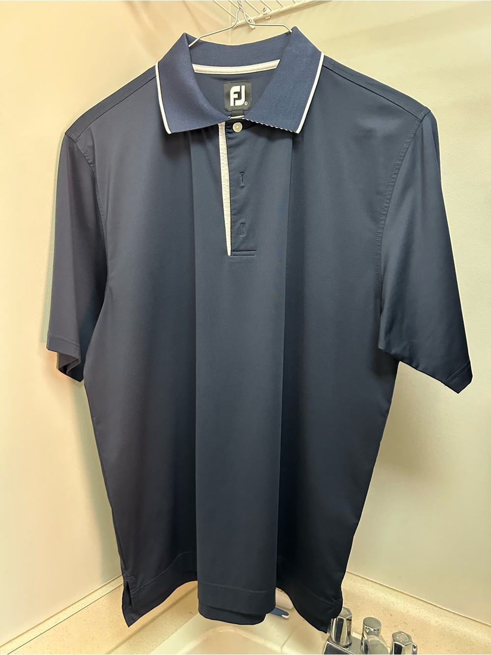 FootJoy Men's Navy Performance Golf Polo